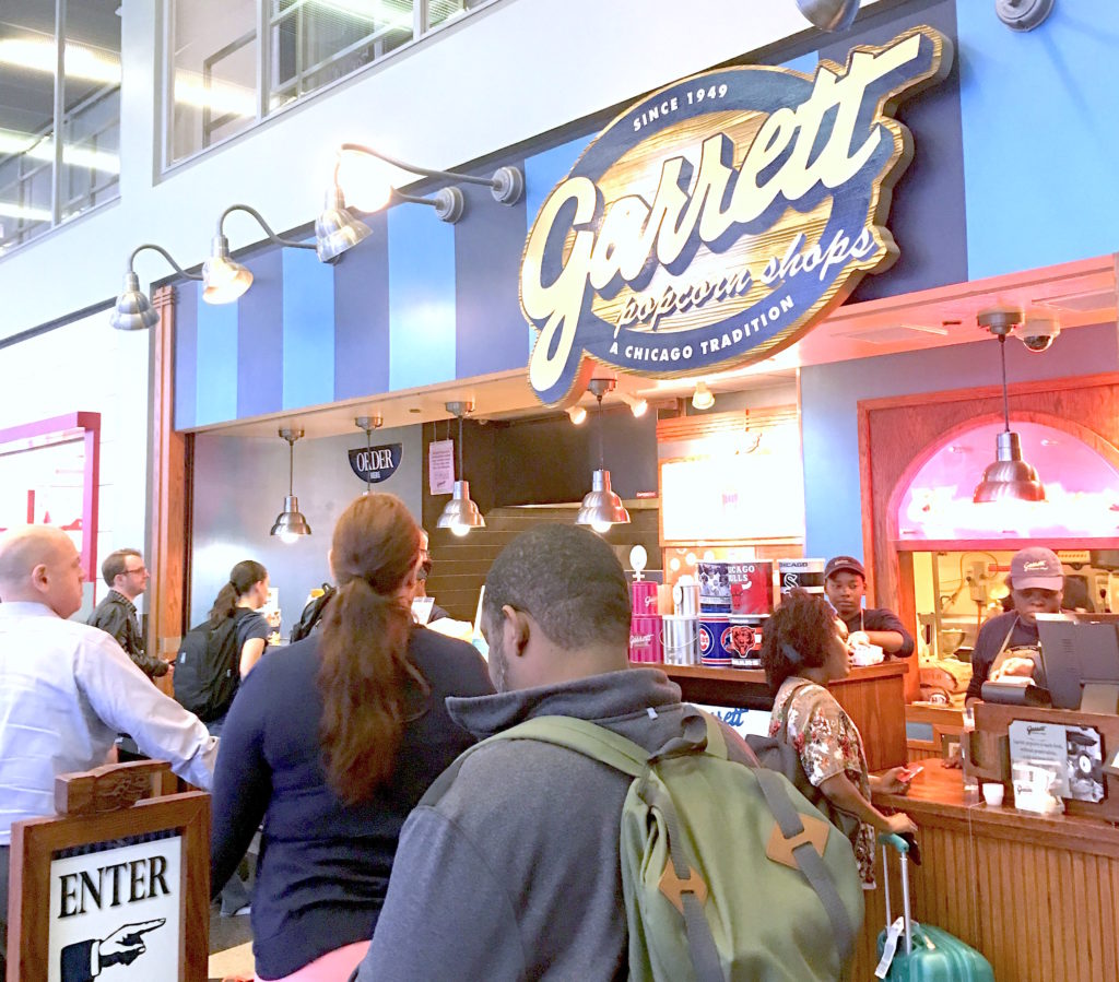 Garret's Popcorn store front