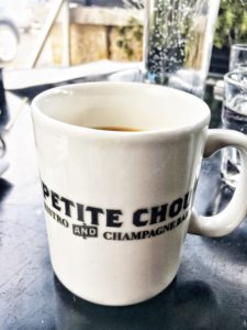 Petite Chou Bistro coffee