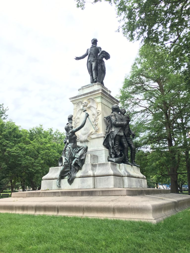 General Lafayette Statue