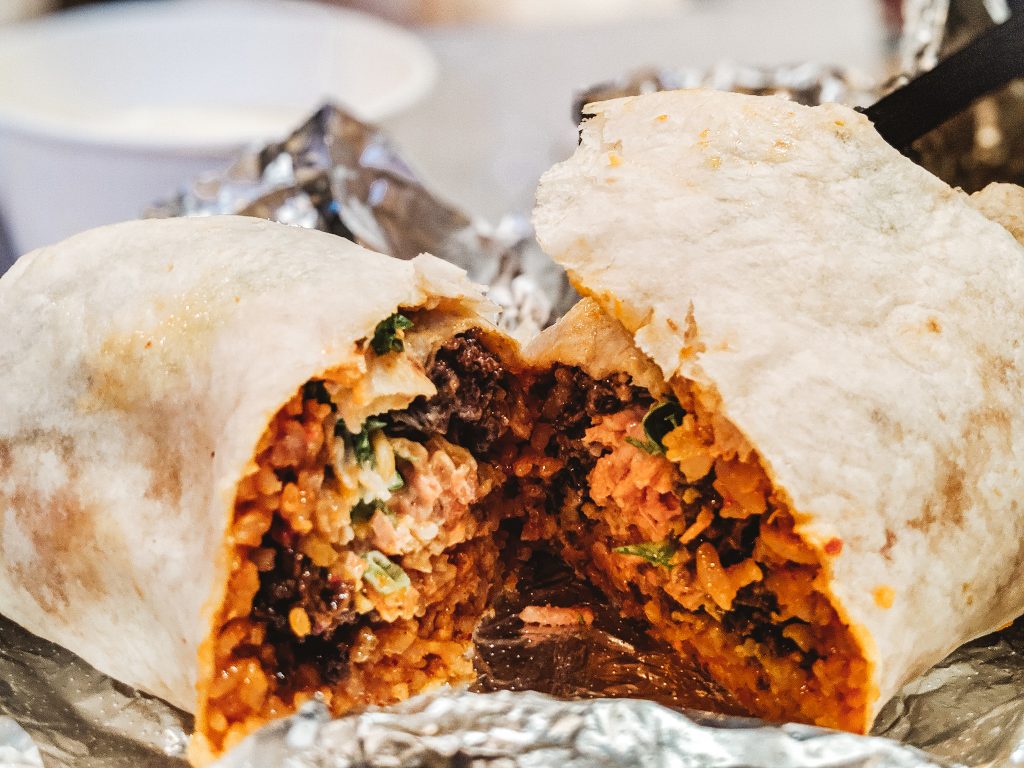 Seoul Taco Burrito